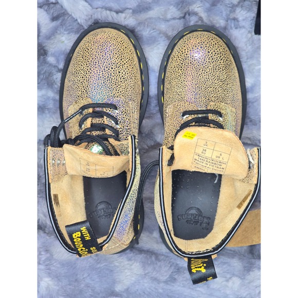 NWT Dr Martens 1460‎ Rainbow Ray Suede Lace Up Boots Women size 5 - Picture 7 of 10